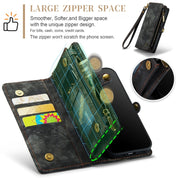 For iPhone 11 Pro CaseMe-008 Detachable Multifunctional Horizontal Flip Leather Case with Card Slot & Holder & Zipper Wallet & Photo Frame (Black)