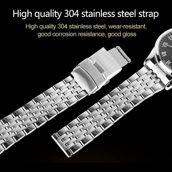 SKMEI 9058 Multifunctional Outdoor Fashion Water-resistant Steel Strip Quartz Wrist Watch(Women Style Black)