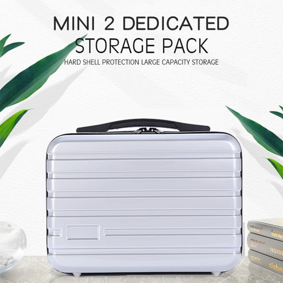 ls-S004 Portable Water-resistant Drone Handbag Storage Bag for DJI Mavic Mini 2(Black + Black Liner)