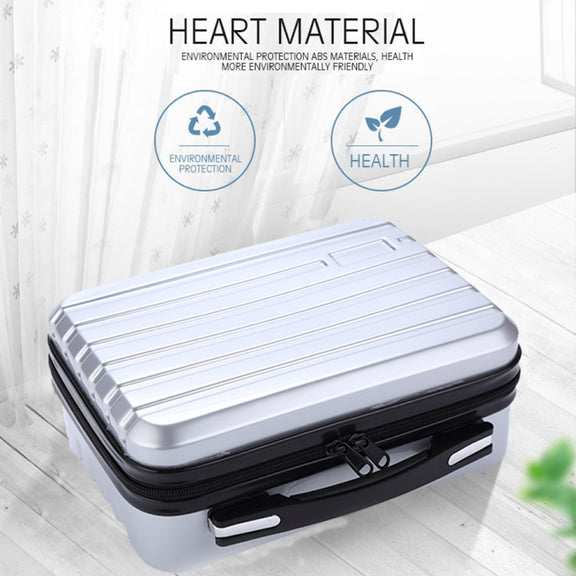 ls-S004 Portable Water-resistant Drone Handbag Storage Bag for DJI Mavic Mini 2(Silver + Black Liner)