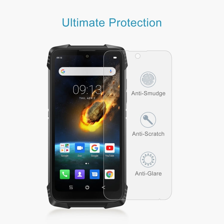 For Blackview BV6900 10 PCS 0.26mm 9H 2.5D Tempered Glass Film