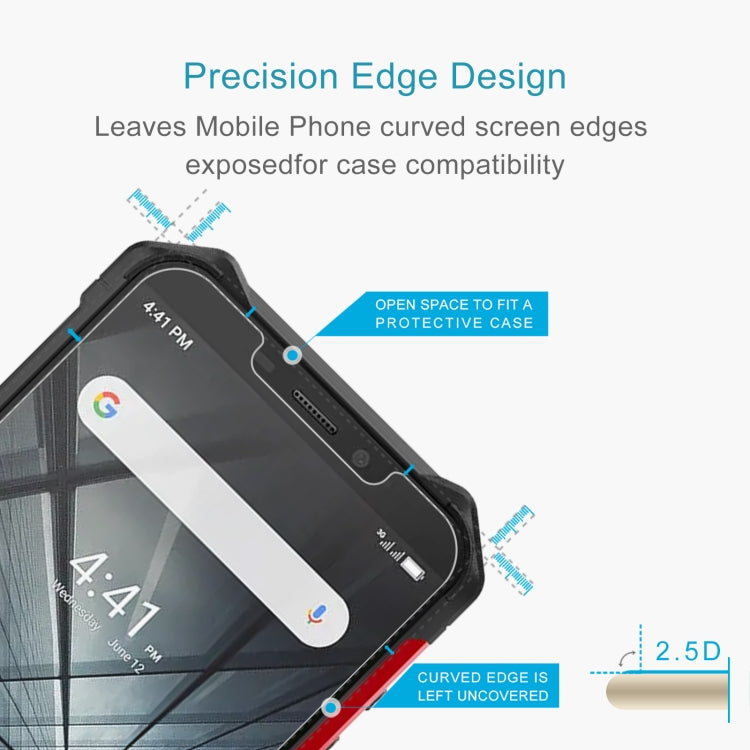 For Ulefone Armor X3 10 PCS 0.26mm 9H 2.5D Tempered Glass Film - free shipping - PMC Jewellery - Order now!