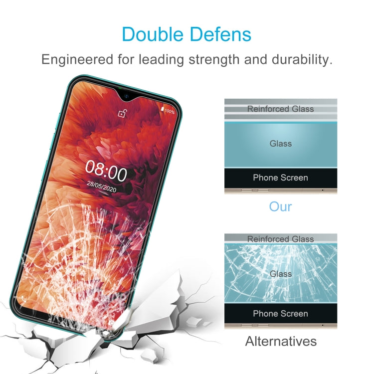For Ulefone Note 8P / Note 8 10 PCS 0.26mm 9H 2.5D Tempered Glass Film
