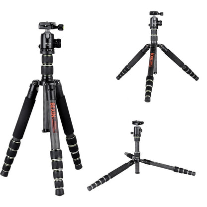 BEXIN BX285C K36 Portable Carbon Fiber Tripod for Dslr Digital DV Camcorder - free shipping - PMC Jewellery - Order now!