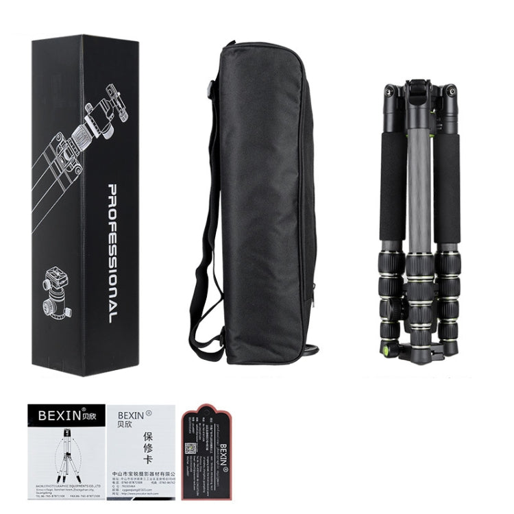 BEXIN BX285C K36 Portable Carbon Fiber Tripod for Dslr Digital DV Camcorder - free shipping - PMC Jewellery - Order now!