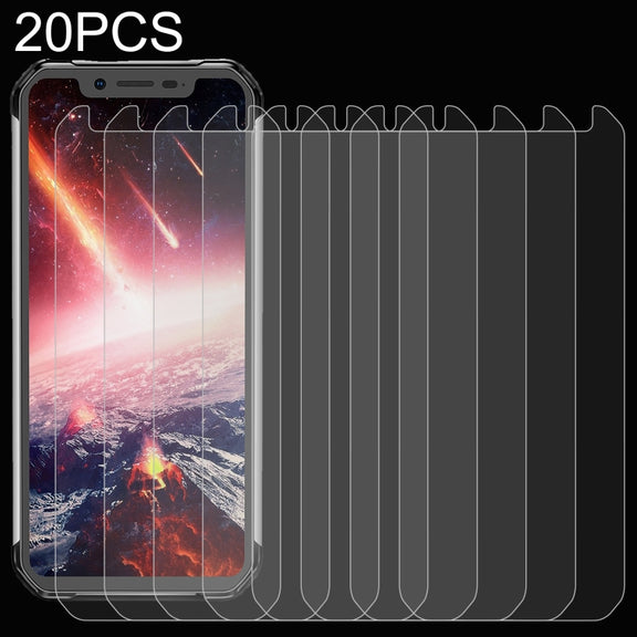 For Blackview BV9600 20 PCS 0.26mm 9H 2.5D Tempered Glass Film
