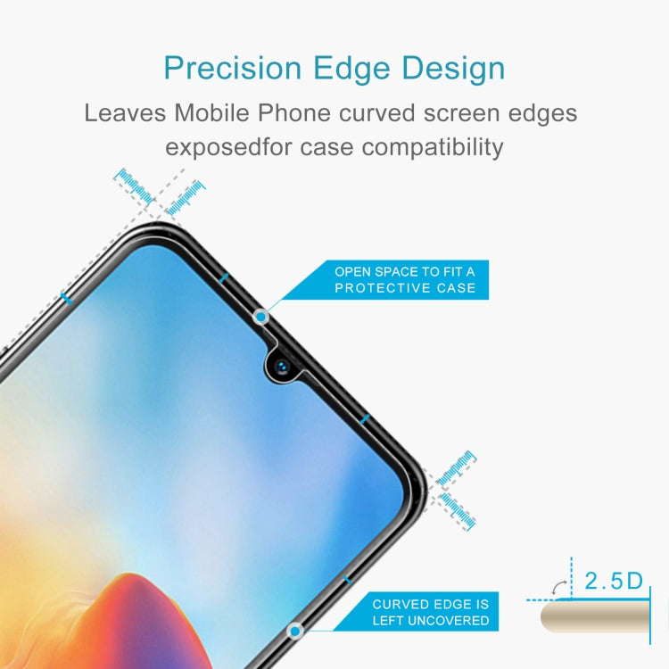 For Blackview A80 / A80s 50 PCS 0.26mm 9H 2.5D Tempered Glass Film