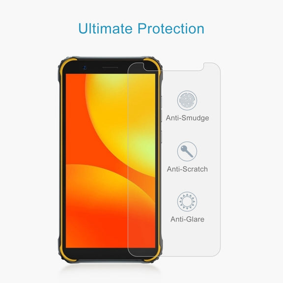 For Blackview BV4900 / BV4900 Pro / BV4900s 50 PCS 0.26mm 9H 2.5D Tempered Glass Film