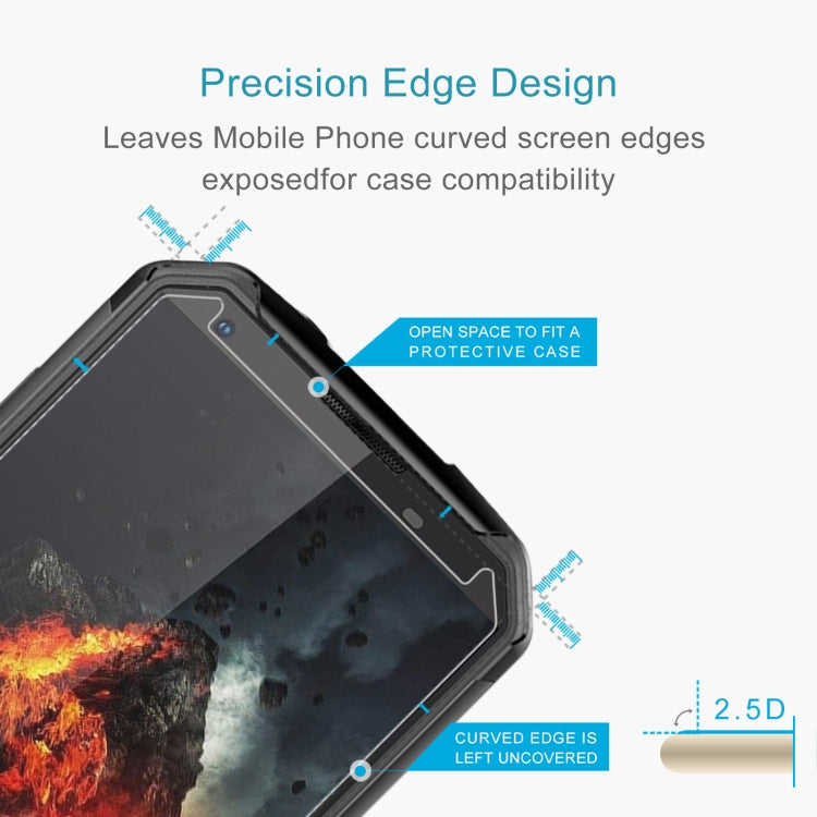 For Blackview BV9500 50 PCS 0.26mm 9H 2.5D Tempered Glass Film - Others by PMC TechLife | Online Shopping South Africa | PMC TechLife