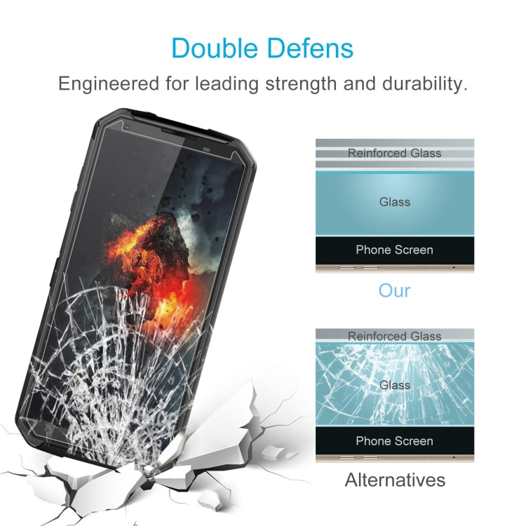 For Blackview BV9500 50 PCS 0.26mm 9H 2.5D Tempered Glass Film - Others by PMC TechLife | Online Shopping South Africa | PMC TechLife