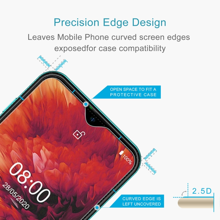 For Ulefone Note 8P / Note 8 50 PCS 0.26mm 9H 2.5D Tempered Glass Film - Others by PMC Jewellery | Online Shopping South Africa | PMC Jewellery | Buy Now Pay Later Mobicred