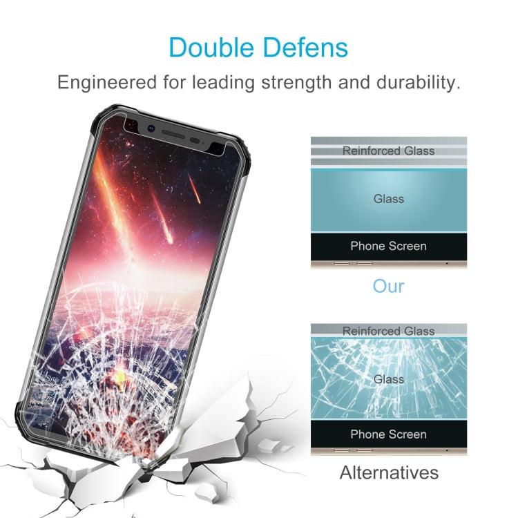 For Blackview BV9600 50 PCS 0.26mm 9H 2.5D Tempered Glass Film - Others by PMC TechLife | Online Shopping South Africa | PMC TechLife