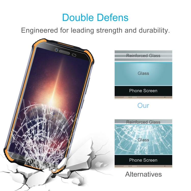 For Doogee S40 Pro 50 PCS 0.26mm 9H 2.5D Tempered Glass Film - Others by PMC TechLife | Online Shopping South Africa | PMC TechLife | Buy Now Pay Later Mobicred