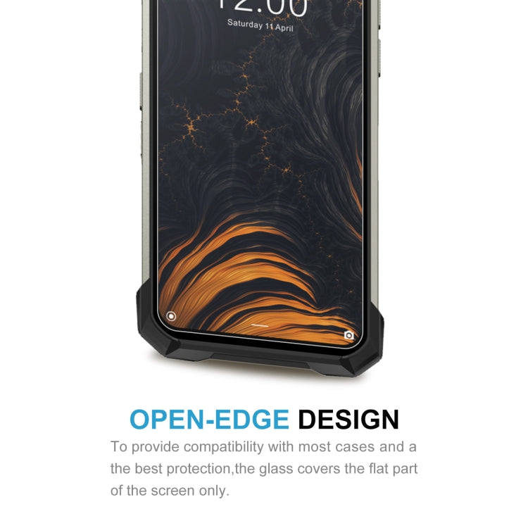 For Doogee S88 Pro / S88 / S88 Plus 50 PCS 0.26mm 9H 2.5D Tempered Glass Film