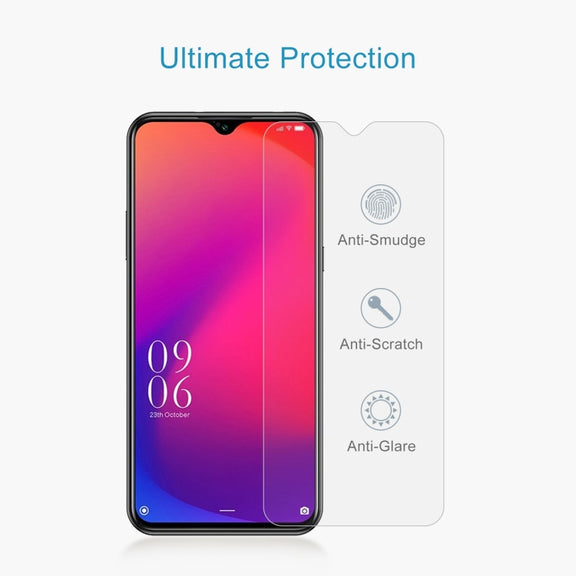 For Doogee X95 / X95 Pro  50 PCS 0.26mm 9H 2.5D Tempered Glass Film