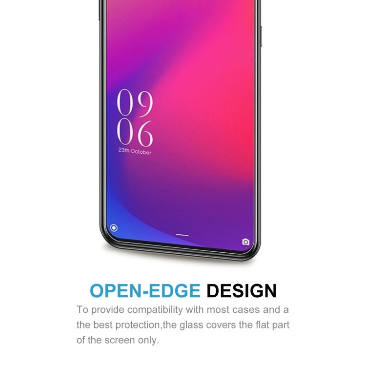 For Doogee X95 / X95 Pro  50 PCS 0.26mm 9H 2.5D Tempered Glass Film