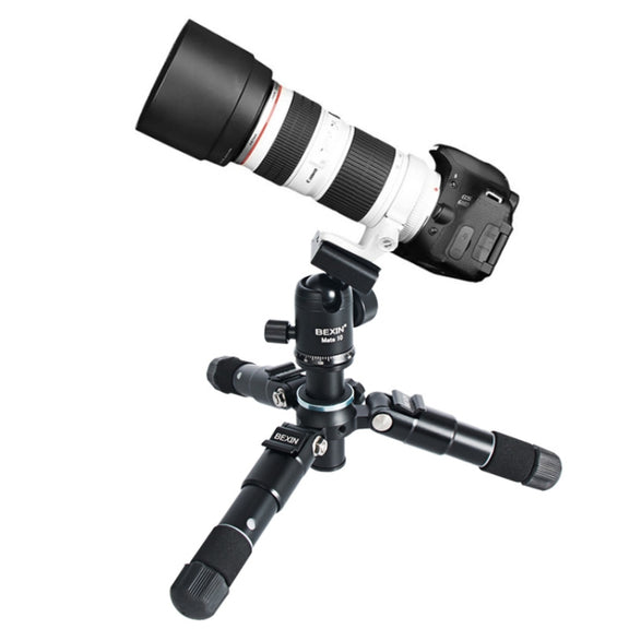 BEXIN Mate 10 Desktop Mini Ball Head Camera Tripods for DSLR Slr Camera
