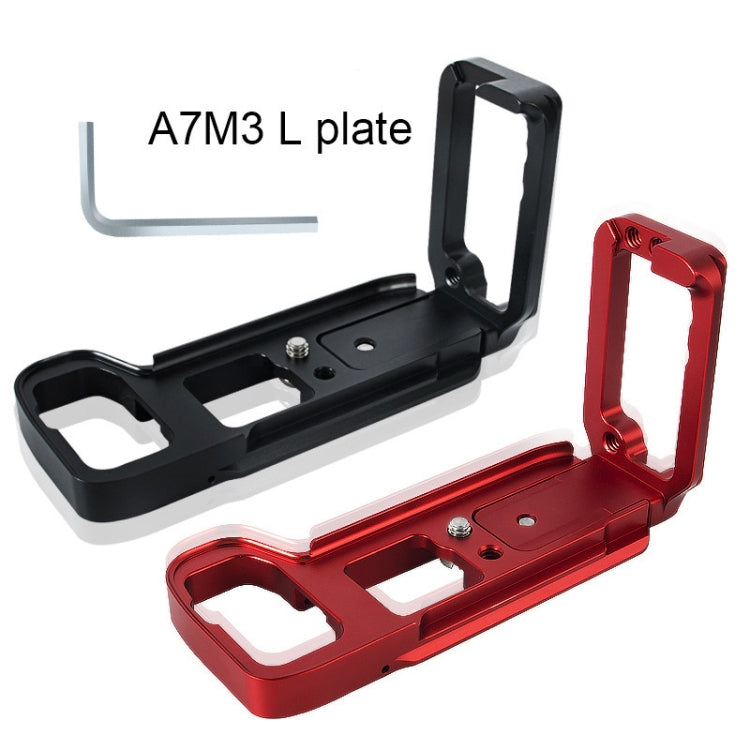 BEXIN A73 L-plate  Camera Vertical Clapper  for A7M3 A7III A7RIII Camera(Red) - free shipping - PMC Jewellery - Order now!