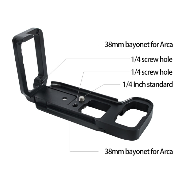BEXIN A73 L-plate  Camera Vertical Clapper  for A7M3 A7III A7RIII Camera(Red) - free shipping - PMC Jewellery - Order now!
