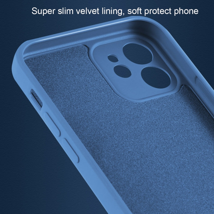 For iPhone 12 Pro Silicone Full Coverage Shockproof Magsafe Case(White)
