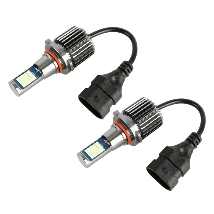 9005 2 PCS DC12-24V / 10.5W Car Fog Lights with 24LEDs SMD-3030 & Constant Current, Box Packaging(Ice Blue Light) - Fog / Driving Lights by PMC TechLife | Online Shopping South Africa | PMC TechLife | Buy Now Pay Later Mobicred