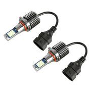 9005 2 PCS DC12-24V / 10.5W Car Fog Lights with 24LEDs SMD-3030 & Constant Current, Box Packaging(Ice Blue Light)