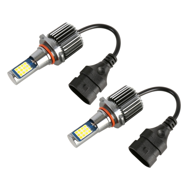 9005 2 PCS DC12-24V / 10.5W Car Fog Lights with 24LEDs SMD-3030 & Constant Current, Box Packaging(Gold Light) - Fog / Driving Lights by PMC TechLife | Online Shopping South Africa | PMC TechLife | Buy Now Pay Later Mobicred