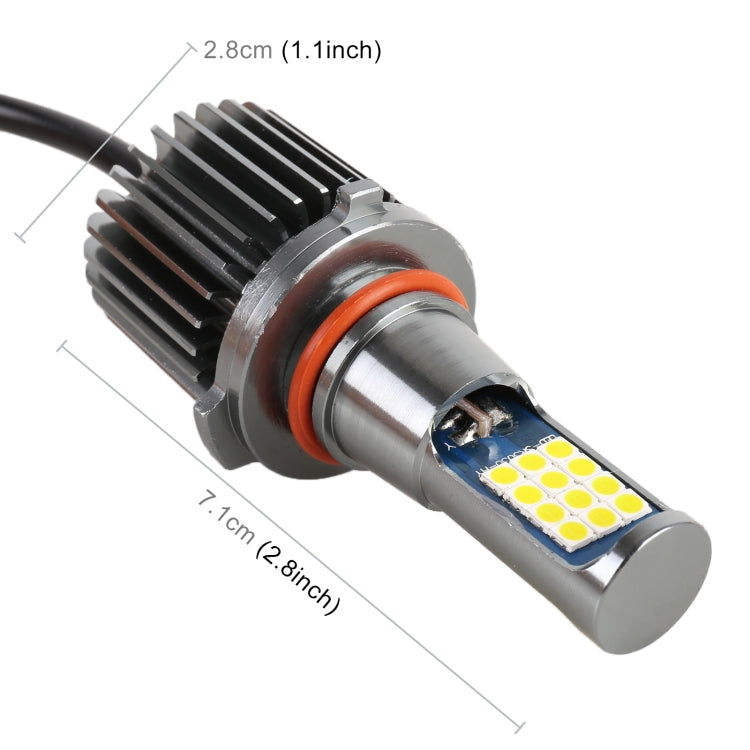 9006 2 PCS DC12-24V / 10.5W Car Fog Lights with 24LEDs SMD-3030 & Constant Current, Box Packaging(Gold Light) - free shipping - PMC TechLife - Order now!