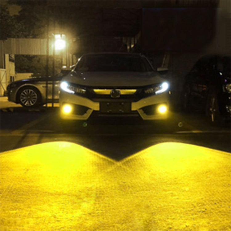 H3 2 PCS DC12-24V / 10.5W Car Fog Lights with 24LEDs SMD-3030 & Constant Current, Box Packaging(Gold Light) - Fog / Driving Lights by PMC TechLife | Online Shopping South Africa | PMC TechLife | Buy Now Pay Later Mobicred