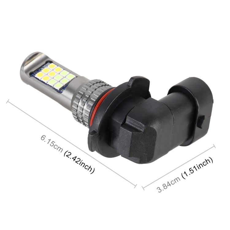 9006 2 PCS DC12-24V / 8.6W Car Double Colors Fog Lights with 24LEDs SMD-3030 & Constant Current, Bag Packaging(White Light + Ice Blue Light) - Fog / Driving Lights by PMC TechLife | Online Shopping South Africa | PMC TechLife | Buy Now Pay Later Mobicred