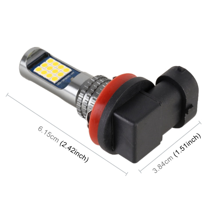 H11 / H8 2 PCS DC12-24V / 8.6W Car Fog Lights with 24LEDs SMD-3030 & Constant Current, Bag Packagin(Gold Light) - Fog / Driving Lights by PMC TechLife | Online Shopping South Africa | PMC TechLife | Buy Now Pay Later Mobicred