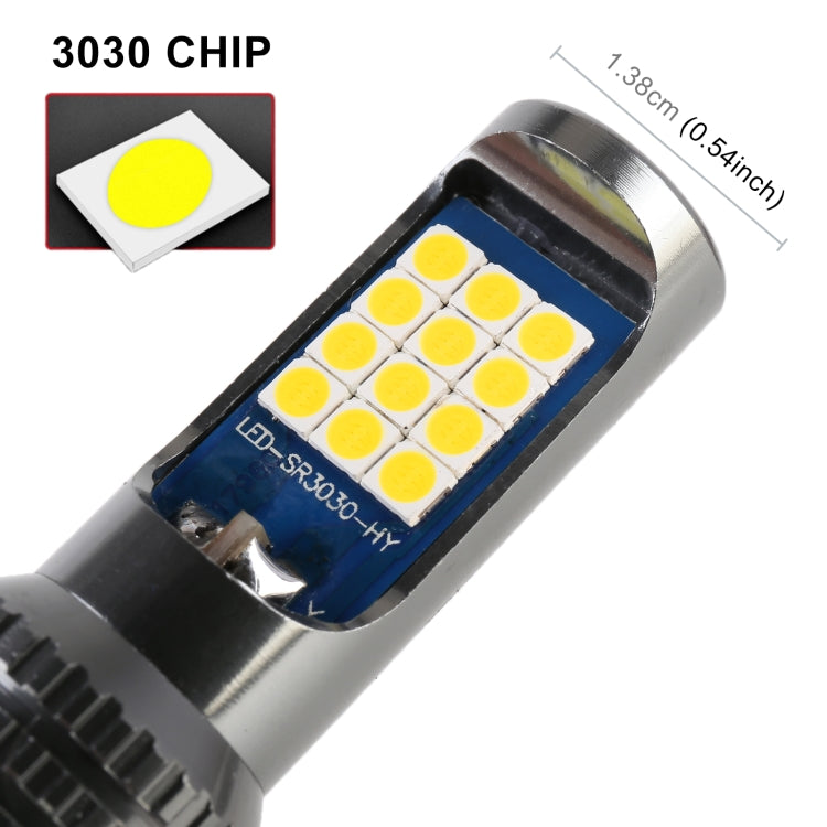H11 / H8 2 PCS DC12-24V / 8.6W Car Fog Lights with 24LEDs SMD-3030 & Constant Current, Bag Packagin(Gold Light) - Fog / Driving Lights by PMC TechLife | Online Shopping South Africa | PMC TechLife | Buy Now Pay Later Mobicred