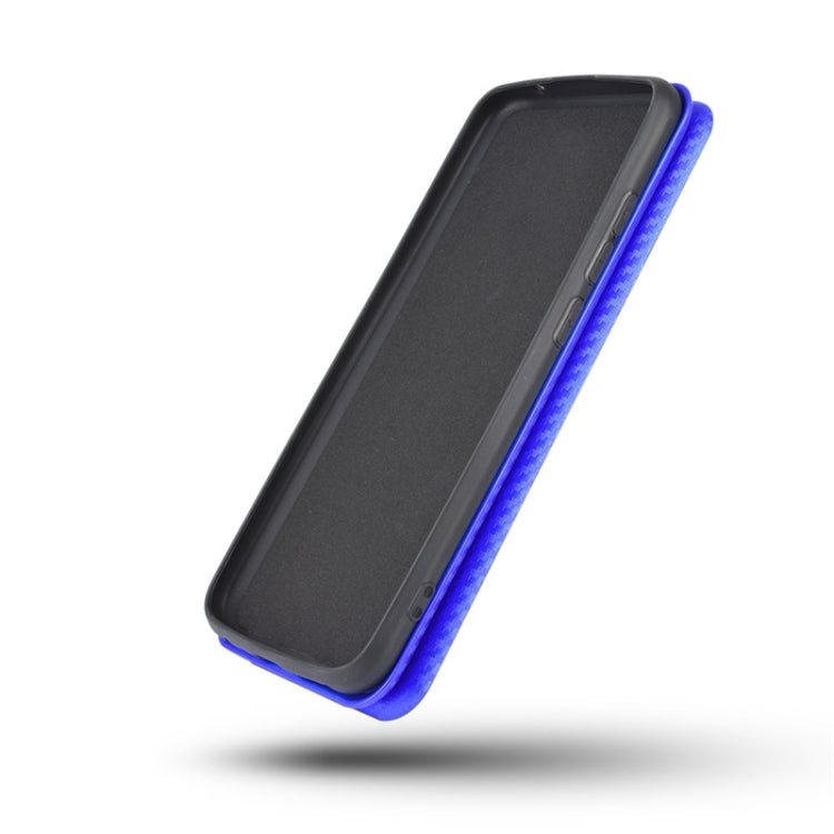 For DOOGEE N30 Carbon Fiber Texture Horizontal Flip TPU + PC + PU Leather Case with Card Slot(Green) - More Brand by PMC TechLife | Online Shopping South Africa | PMC TechLife | Buy Now Pay Later Mobicred