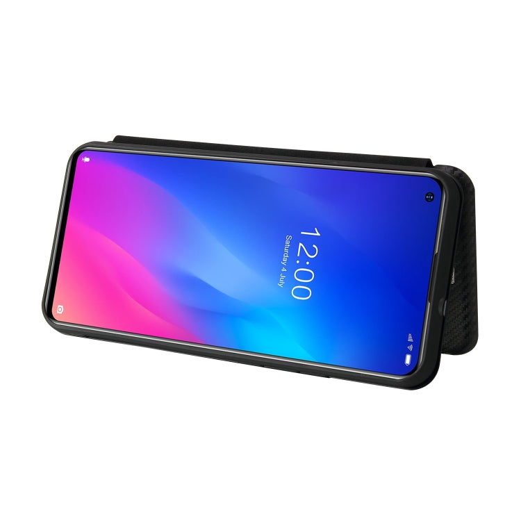 For DOOGEE N30 Carbon Fiber Texture Horizontal Flip TPU + PC + PU Leather Case with Card Slot(Black) - More Brand by PMC TechLife | Online Shopping South Africa | PMC TechLife | Buy Now Pay Later Mobicred