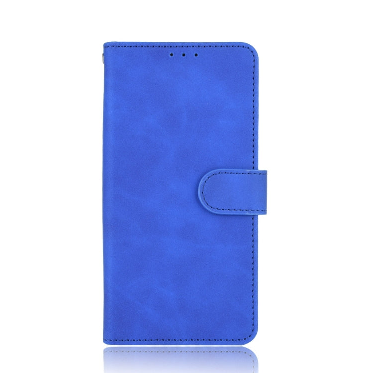 For DOOGEE N30 Solid Color Skin Feel Magnetic Buckle Horizontal Flip Calf Texture PU Leather Case with Holder & Card Slots & Wallet(Blue) - More Brand by PMC TechLife | Online Shopping South Africa | PMC TechLife | Buy Now Pay Later Mobicred