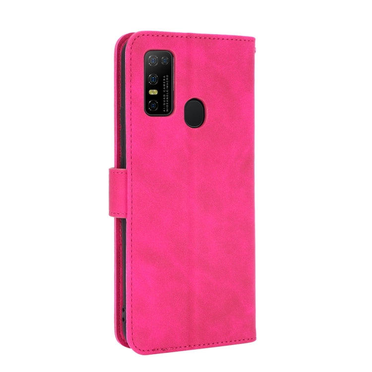 For DOOGEE N30 Solid Color Skin Feel Magnetic Buckle Horizontal Flip Calf Texture PU Leather Case with Holder & Card Slots & Wallet(Rose Red) - More Brand by PMC TechLife | Online Shopping South Africa | PMC TechLife | Buy Now Pay Later Mobicred