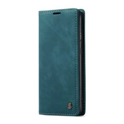 For OnePlus 8T CaseMe-013 Multifunctional Retro Frosted Horizontal Flip Leather Case with Card Slot & Holder & Wallet(Blue)