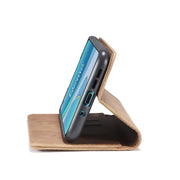 For OnePlus 8T CaseMe-013 Multifunctional Retro Frosted Horizontal Flip Leather Case with Card Slot & Holder & Wallet(Brown)