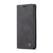 For Samsung Galaxy A42 5G CaseMe-013 Multifunctional Retro Frosted Horizontal Flip Leather Case with Card Slot & Holder & Wallet(Black)