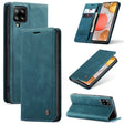 For Samsung Galaxy A42 5G CaseMe-013 Multifunctional Retro Frosted Horizontal Flip Leather Case with Card Slot & Holder & Wallet(Blue) - free shipping - PMC Jewellery - Order now!