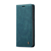 For Samsung Galaxy A42 5G CaseMe-013 Multifunctional Retro Frosted Horizontal Flip Leather Case with Card Slot & Holder & Wallet(Blue)