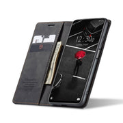 For Xiaomi Mi 10T Lite 5G CaseMe-013 Multifunctional Retro Frosted Horizontal Flip Leather Case with Card Slot & Holder & Wallet(Black)