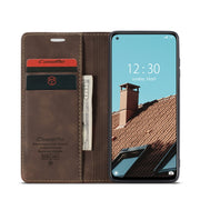 For Xiaomi Mi 10T Lite 5G CaseMe-013 Multifunctional Retro Frosted Horizontal Flip Leather Case with Card Slot & Holder & Wallet(Coffee)