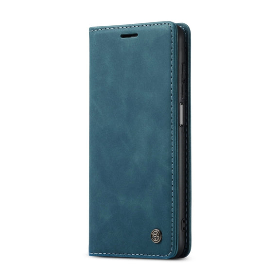 For Xiaomi Mi 10T Lite 5G CaseMe-013 Multifunctional Retro Frosted Horizontal Flip Leather Case with Card Slot & Holder & Wallet(Blue)