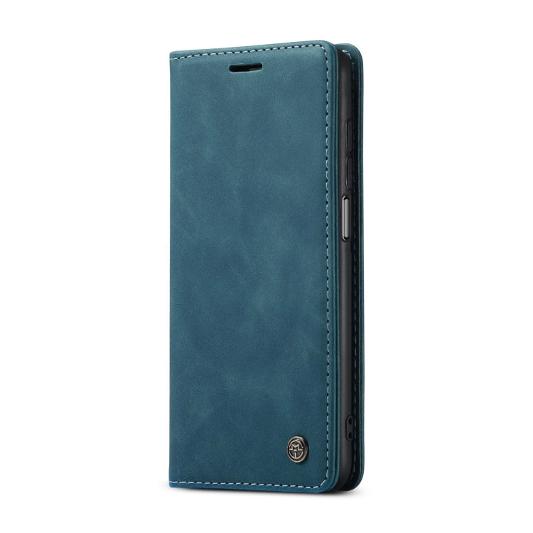 For Xiaomi Mi 10T Lite 5G CaseMe-013 Multifunctional Retro Frosted Horizontal Flip Leather Case with Card Slot & Holder & Wallet(Blue)