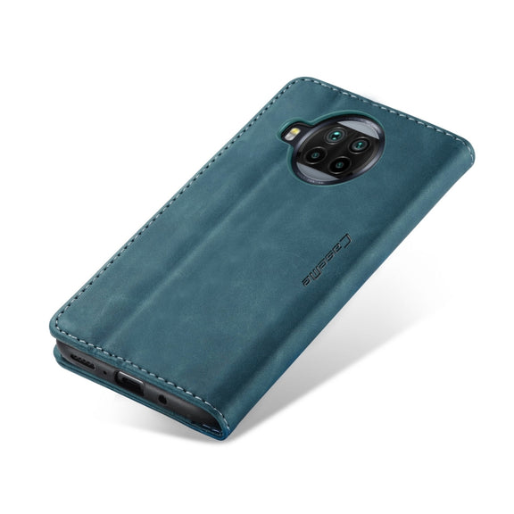 For Xiaomi Mi 10T Lite 5G CaseMe-013 Multifunctional Retro Frosted Horizontal Flip Leather Case with Card Slot & Holder & Wallet(Blue)