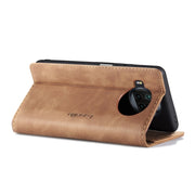 For Xiaomi Mi 10T Lite 5G CaseMe-013 Multifunctional Retro Frosted Horizontal Flip Leather Case with Card Slot & Holder & Wallet(Brown)