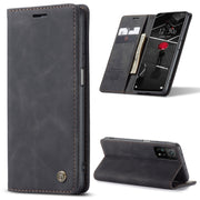 For Xiaomi Mi 10T 5G / 10T Pro 5G CaseMe-013 Multifunctional Retro Frosted Horizontal Flip Leather Case with Card Slot & Holder & Wallet(Black)