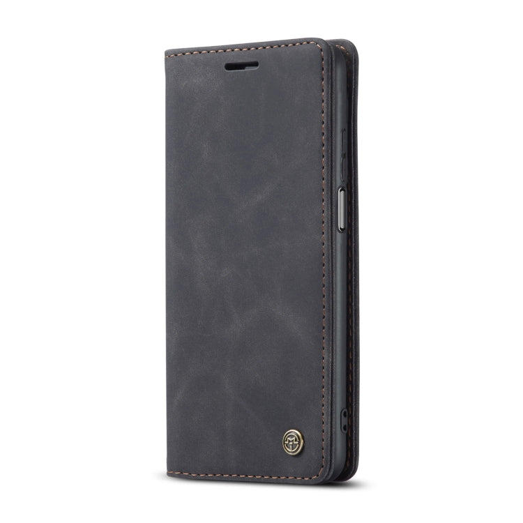 For Xiaomi Mi 10T 5G / 10T Pro 5G CaseMe-013 Multifunctional Retro Frosted Horizontal Flip Leather Case with Card Slot & Holder & Wallet(Black)
