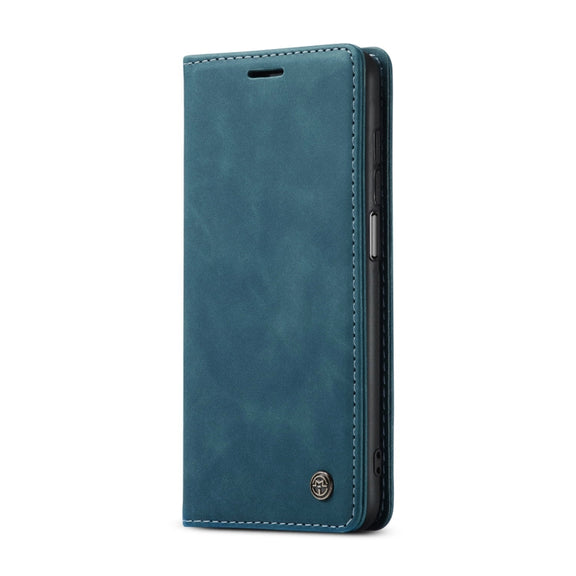 For Xiaomi Mi 10T 5G / 10T Pro 5G CaseMe-013 Multifunctional Retro Frosted Horizontal Flip Leather Case with Card Slot & Holder & Wallet(Blue)